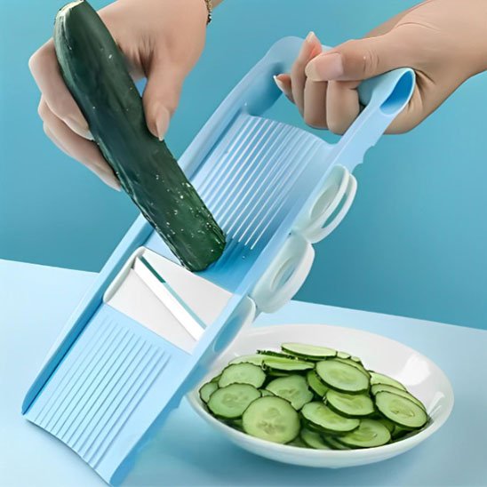 Mandoline cuisine varier les coupes et textures des légumes