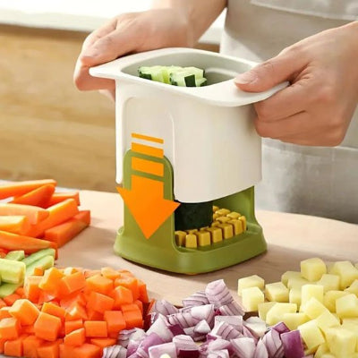 méthode facile d'utilisation du coupe légumes