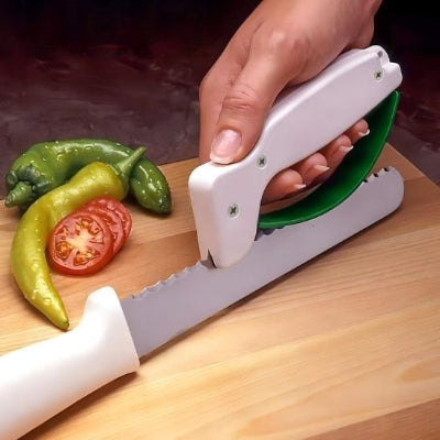 aiguiseur couteau aiguise tous les couteaux de cuisine 