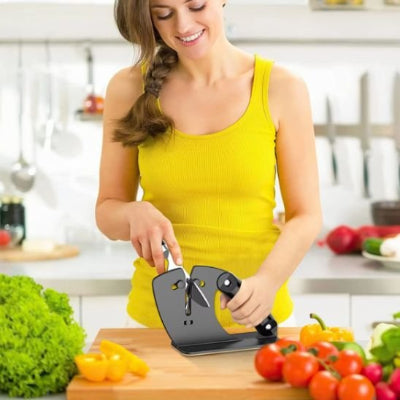 Aiguiseur couteau assure un affûtage professionnel sans compétence particulière requise