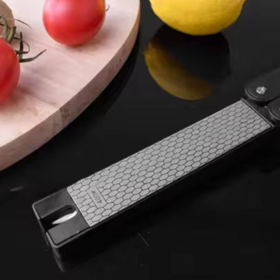 aiguiseur couteau avec surface abrasive double face