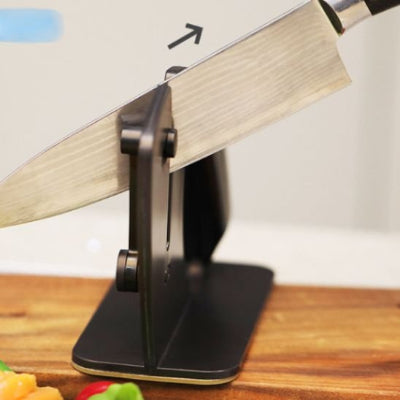 Aiguiseur couteau permet de maintenir fermement la lame à l'angle optimal