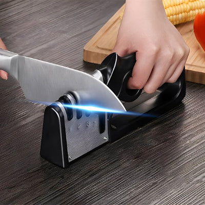 Aiguiseur couteau prise en main confortable et sécurisée pendant l'utilisation