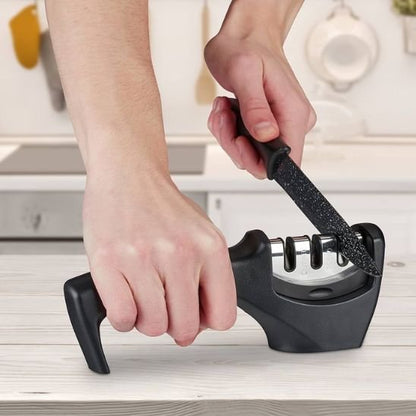 aiguiseur couteau redonne vie aux lames émoussées en quelques secondes