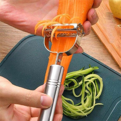 Econome deux types de lames intégrées pour épluchage classique et julienne