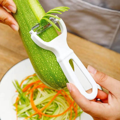 Econome transforme les légumes en rubans esthétiques pour des présentations culinaires créatives