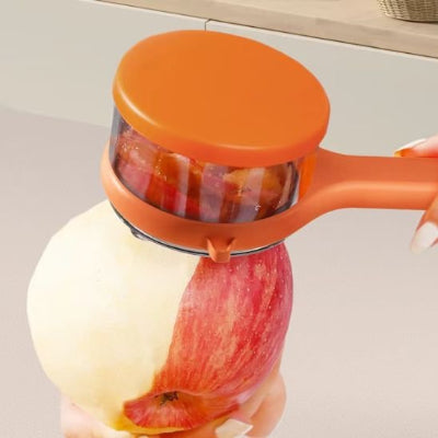 Éplucheur à légumes couvercle protection hygiénique pour conserver epluchures séparés dans le bol
