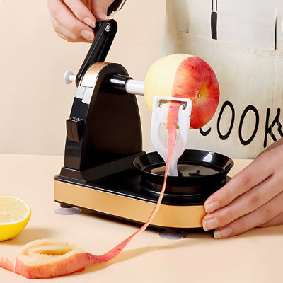 éplucheur à pommes lame tranchant retire la peau en spirale uniforme