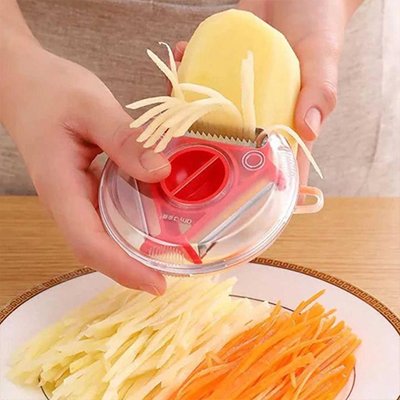 Eplucheur gain de temps remplace plusieurs ustensiles de cuisine