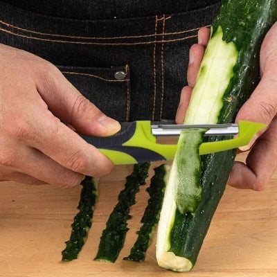 Eplucheur poignée ergonomique bicolore