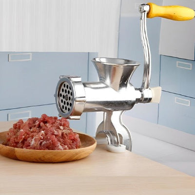 Hachoir a viande en acier inoxydable pour la robustesse, la durabilite et l'hygiene