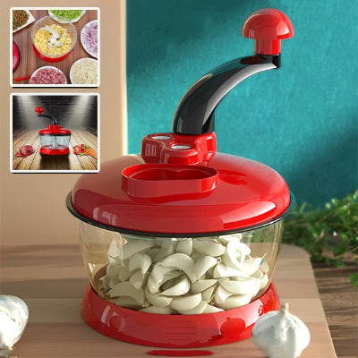 hachoir avec base antidérapante pour assurer la stabilité durant l'utilisation 