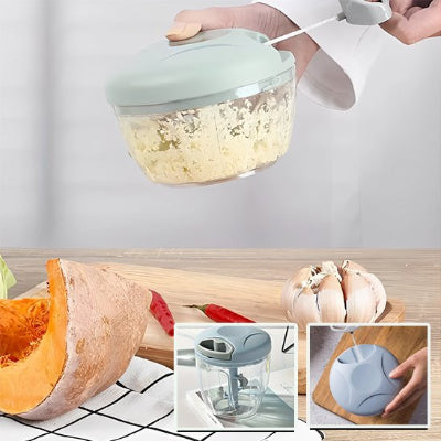 hachoir avec bol qui permet de visualiser la texture des aliments