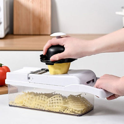  les lames de la mandoline cuisine s'adaptent aux différents types de découpe selon les besoins de préparation