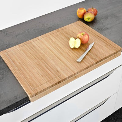 Planche à découper en bois grande surface de préparation