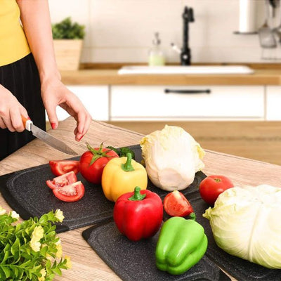 Planche a decouper materiax composite de paille de ble anti moisissure